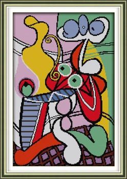 The boy and the little rabbit, counted printed on fabric DMC 14CT 11CT Cross Stitch kits,embroidery needlework Sets Home Decor
The boy and the little rabbit, counted printed on fabric DMC 14CT 11CT Cross Stitch kits,embroidery needlework Sets Home Decor