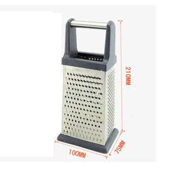 4 Sided Stainless Steel Multifunctional Grater Nutmeg Cheese Vegetable Grater For Kitchen Gadgets Accessories Hand Utensil Tool 
4 Sided Stainless Steel Multifunctional Grater Nutmeg Cheese Vegetable Grater For Kitchen Gadgets Accessories Hand Utensil Tool