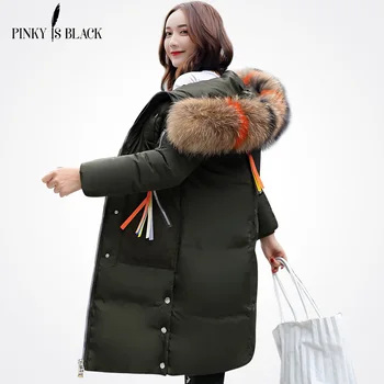 PinkyIsBlack New Warm Winter Jacket Women Hooded Down Cotton-Padded Long Parka Winter Coat Women Large Fur Thicken Wadded Jacket
PinkyIsBlack New Warm Winter Jacket Women Hooded Down Cotton-Padded Long Parka Winter Coat Women Large Fur Thicken Wadded Jacket