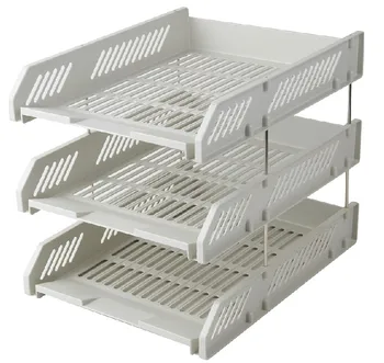 Three-grids Documents Storage Rack Office Study Desktop Books Sundries Organizer Box - Black
Three-grids Documents Storage Rack Office Study Desktop Books Sundries Organizer Box - Black