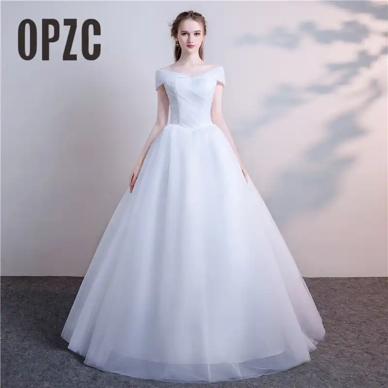 European And American Style Dream And Sweet Sleeveless Wedding