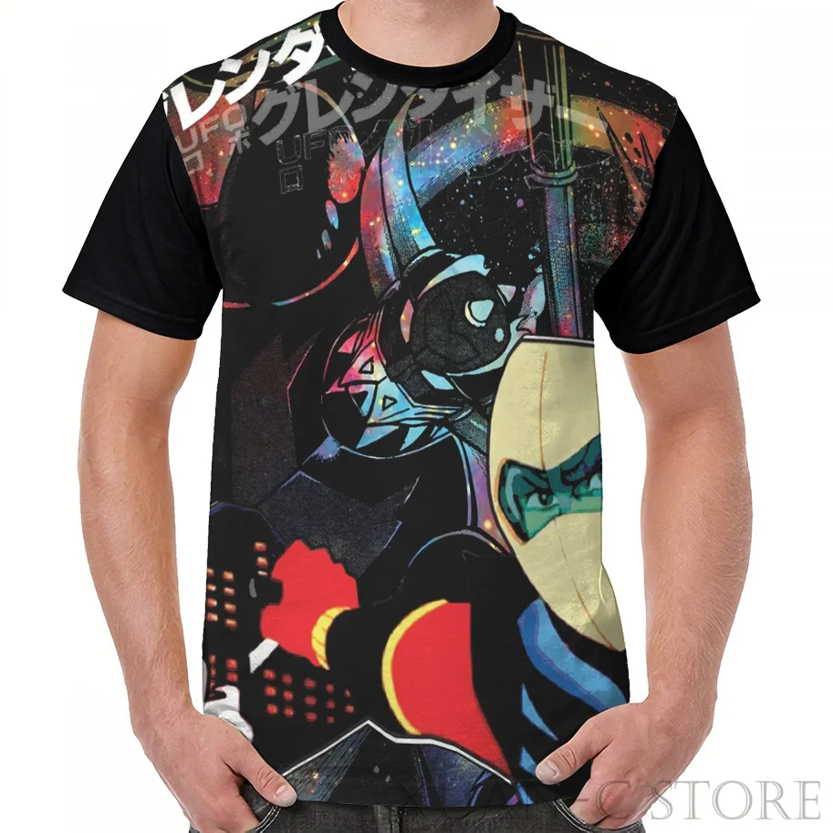 Summer Fashion printed men t shirt women tops tees Goldorak Grendizer UFO Robot Graphic T-Shirt funny Short Sleeve tshirts
Summer Fashion printed men t shirt women tops tees Goldorak Grendizer UFO Robot Graphic T-Shirt funny Short Sleeve tshirts