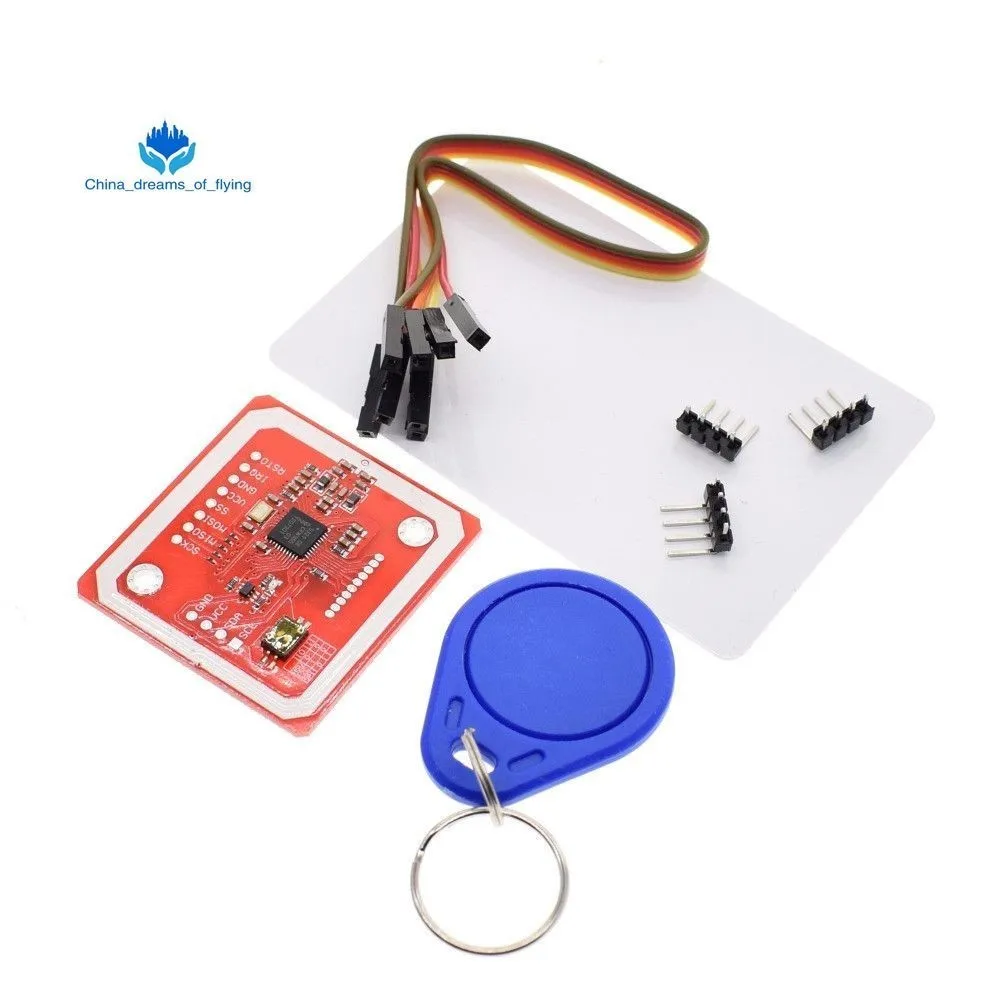 PN532 NFC RFID Wireless Module V3 User Kits Reader Writer Mode IC S50 Card PCB Attenna I2C IIC SPI HSU For Arduino
PN532 NFC RFID Wireless Module V3 User Kits Reader Writer Mode IC S50 Card PCB Attenna I2C IIC SPI HSU For Arduino