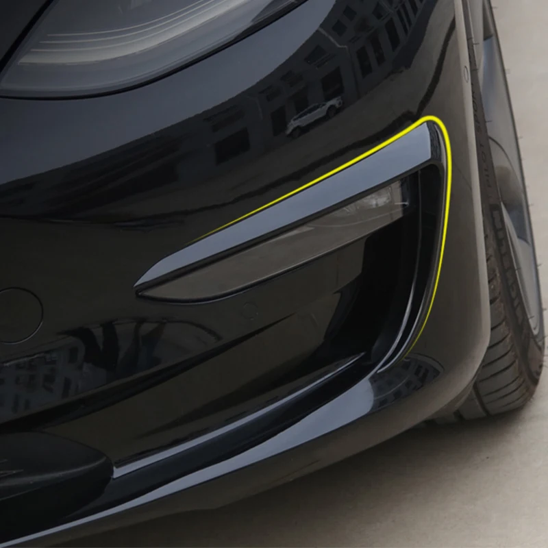 Foal 2Pcs/Set ABS Carbon Fiber Front Chrome Fog Light Lamp Eyebrow Eyelid Cover Trim Car Stickers Car Styling For Tesla model 3
Foal 2Pcs/Set ABS Carbon Fiber Front Chrome Fog Light Lamp Eyebrow Eyelid Cover Trim Car Stickers Car Styling For Tesla model 3