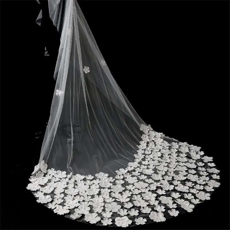 Free shiping New wedding flower veil, wholesale bride wedding long trailing sweet wedding dress accessories
Free shiping New wedding flower veil, wholesale bride wedding long trailing sweet wedding dress accessories