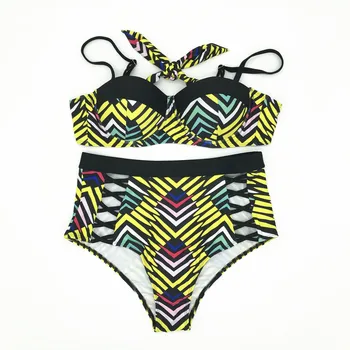 Plus Size 4XL Bikini Set 2019 Push Up Swimwear Women High Waist Large Brazilian Swimsuit Sexy Bandage Geometric Bathing Suit
Plus Size 4XL Bikini Set 2019 Push Up Swimwear Women High Waist Large Brazilian Swimsuit Sexy Bandage Geometric Bathing Suit