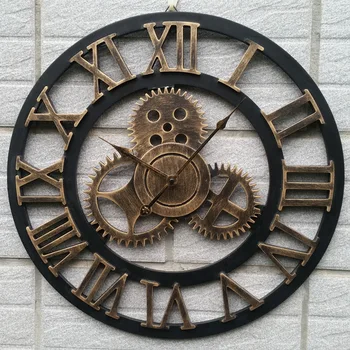 Nordic Creative Retro Gear Clock Home Fashion Wall Clock Modern Design Living Room Decoration Quartz Clock Big Clock on The Wall
Nordic Creative Retro Gear Clock Home Fashion Wall Clock Modern Design Living Room Decoration Quartz Clock Big Clock on The Wall