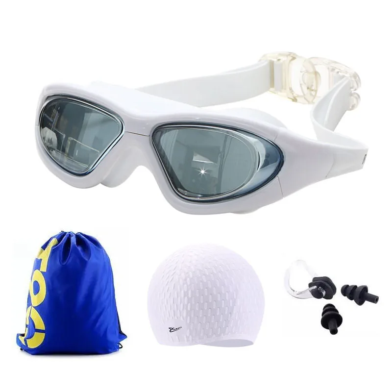 Swimming Glasses Myopia Earplug Waterproof Silicone Cap Carry Bag Pool Water Swim Eyewear prescription Diopter Diving goggles
Swimming Glasses Myopia Earplug Waterproof Silicone Cap Carry Bag Pool Water Swim Eyewear prescription Diopter Diving goggles
