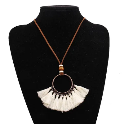 Fashion Chain Leather Pendents Accessories Long Tassel Necklaces Promotion New Gifts
Fashion Chain Leather Pendents Accessories Long Tassel Necklaces Promotion New Gifts