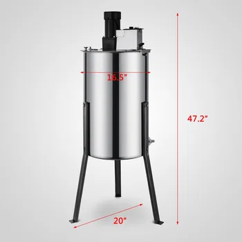 Brand New Large Two 2 Frame Stainless Steel Electric Honey Extractor
Brand New Large Two 2 Frame Stainless Steel Electric Honey Extractor