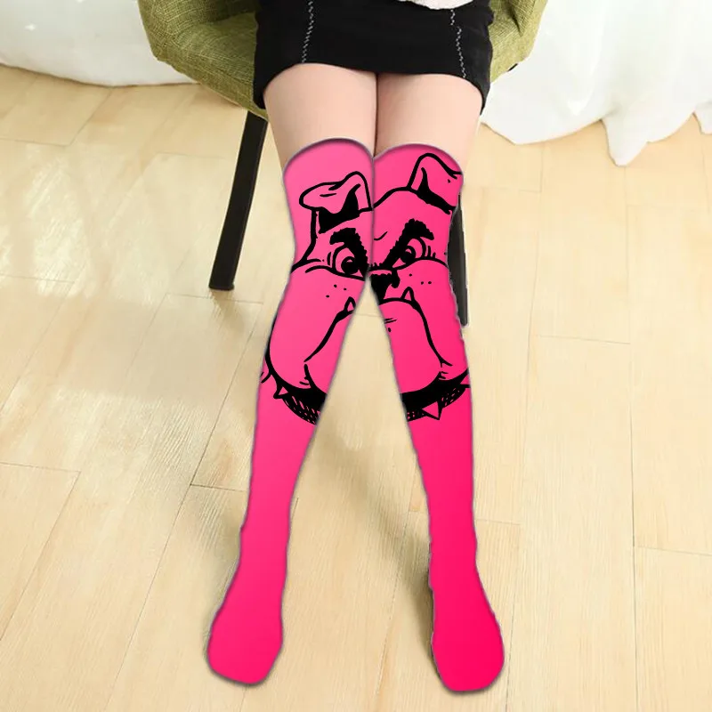 Kawaii Nylon Stockings Women's Sexy Japanese Striped High Knee Stockings Printed Thin Long Stocking Over knee socks 6S-SW20
Kawaii Nylon Stockings Women's Sexy Japanese Striped High Knee Stockings Printed Thin Long Stocking Over knee socks 6S-SW20