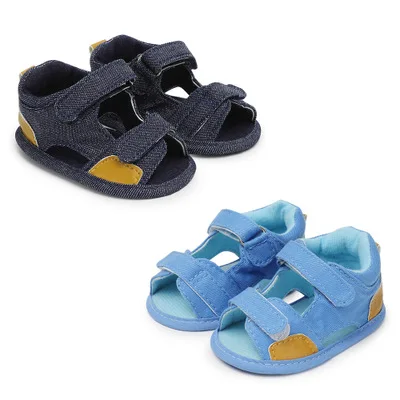 Summer Baby Boys Girls Sandals Toddler Solid Color Slip-On Shoes Baby Canvas Jeans Sandals 0-18Months
Summer Baby Boys Girls Sandals Toddler Solid Color Slip-On Shoes Baby Canvas Jeans Sandals 0-18Months