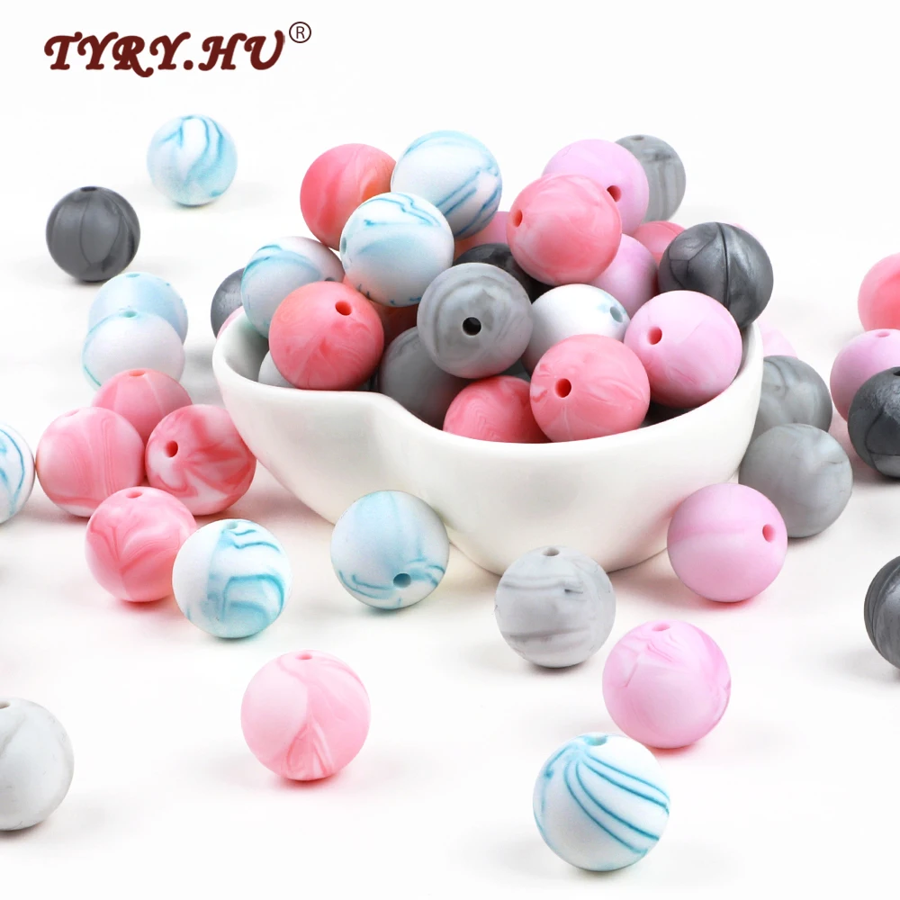 TYRY.HU 30pc Silicone Beads hot color Baby Chewable Teething Beads Food Grade Nursing Baby DIY Necklace Jewelry Making 12/15mm
TYRY.HU 30pc Silicone Beads hot color Baby Chewable Teething Beads Food Grade Nursing Baby DIY Necklace Jewelry Making 12/15mm