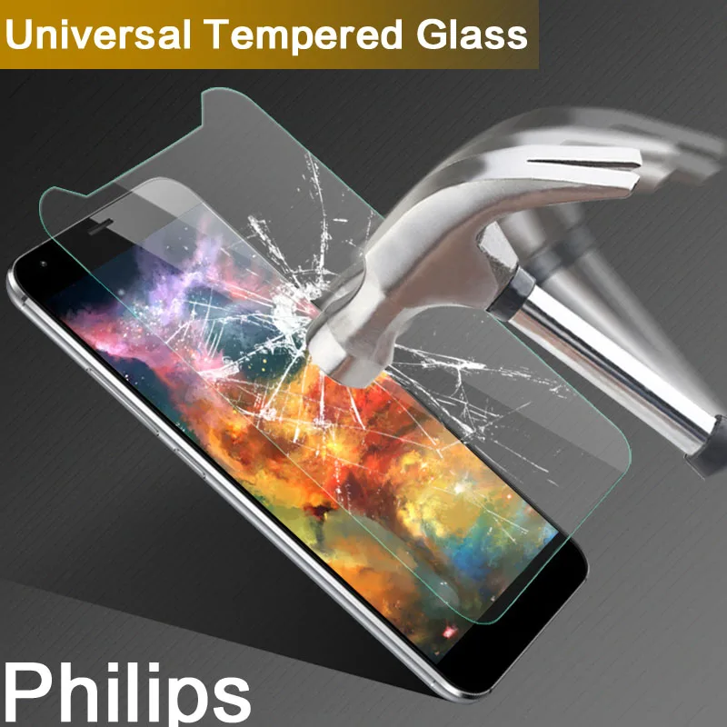 Фото Универсальное закаленное стекло для Philips Xenium V526 V 526 5 0 дюймов 9H 2.5D Защита экрана