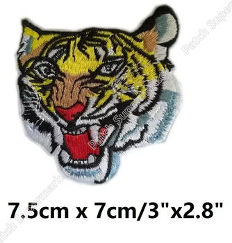 Tiger Roaring Head Iron Sew On Clothing Patches Animals FULL Embroidered iron on biker vest badge Halloween Cosplay Costume diy
Tiger Roaring Head Iron Sew On Clothing Patches Animals FULL Embroidered iron on biker vest badge Halloween Cosplay Costume diy