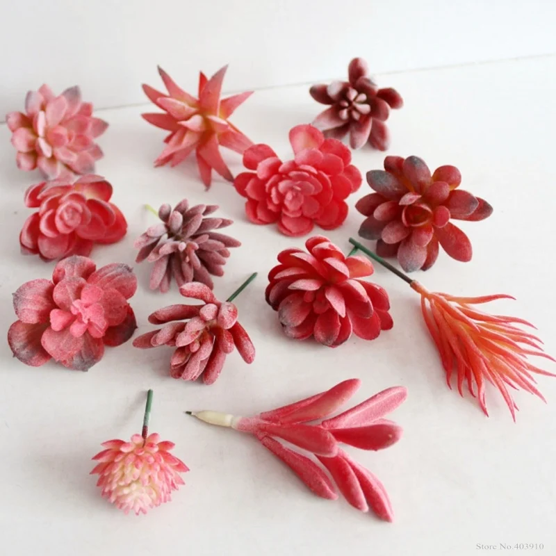 Artificial fleshiness Cactus Red Succulent Plant Artificial Miniascape Bonsai Potted Home Balcony Decoration Decorative Flower
Artificial fleshiness Cactus Red Succulent Plant Artificial Miniascape Bonsai Potted Home Balcony Decoration Decorative Flower