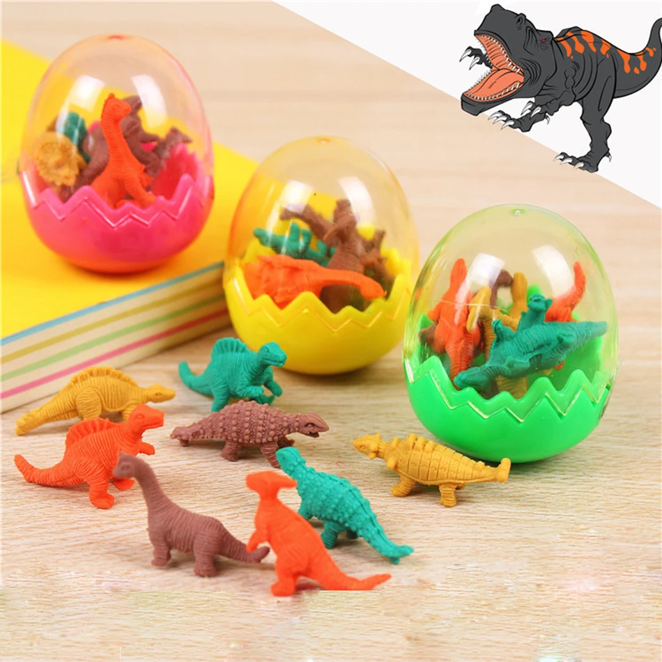 1Ball New Cartoon Dinosaur Egg Shape Colorful Novelty Pencil Eraser Rubber Primary School Student Prizes Gift Stationery E2005
1Ball New Cartoon Dinosaur Egg Shape Colorful Novelty Pencil Eraser Rubber Primary School Student Prizes Gift Stationery E2005