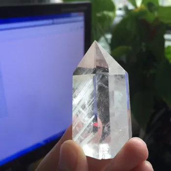 2pcs AAA+++ Clear Transparent Rock Natural Stone and Minerals Quartz Crystals Product Polished Single Point Healing Wand Sale
2pcs AAA+++ Clear Transparent Rock Natural Stone and Minerals Quartz Crystals Product Polished Single Point Healing Wand Sale