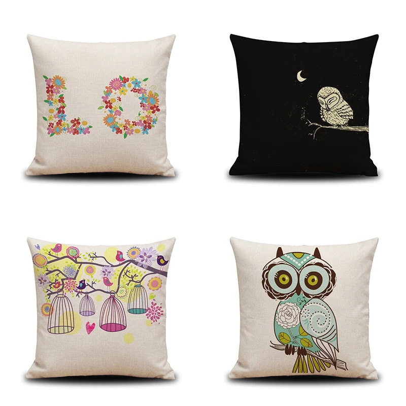 Vintage style classic decorative throw pillowcase Green Flower Simple Cute owl cushion cover sofa home almofadas wholesale
Vintage style classic decorative throw pillowcase Green Flower Simple Cute owl cushion cover sofa home almofadas wholesale