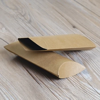20Pcs/Lot 17*10*4cm 6.69"x3.93"x1.57" Kraft Paper Pillow Shape Box Gift Chocolate Biscuit Pack Boxes Wedding Favor Package Boxes
20Pcs/Lot 17*10*4cm 6.69"x3.93"x1.57" Kraft Paper Pillow Shape Box Gift Chocolate Biscuit Pack Boxes Wedding Favor Package Boxes