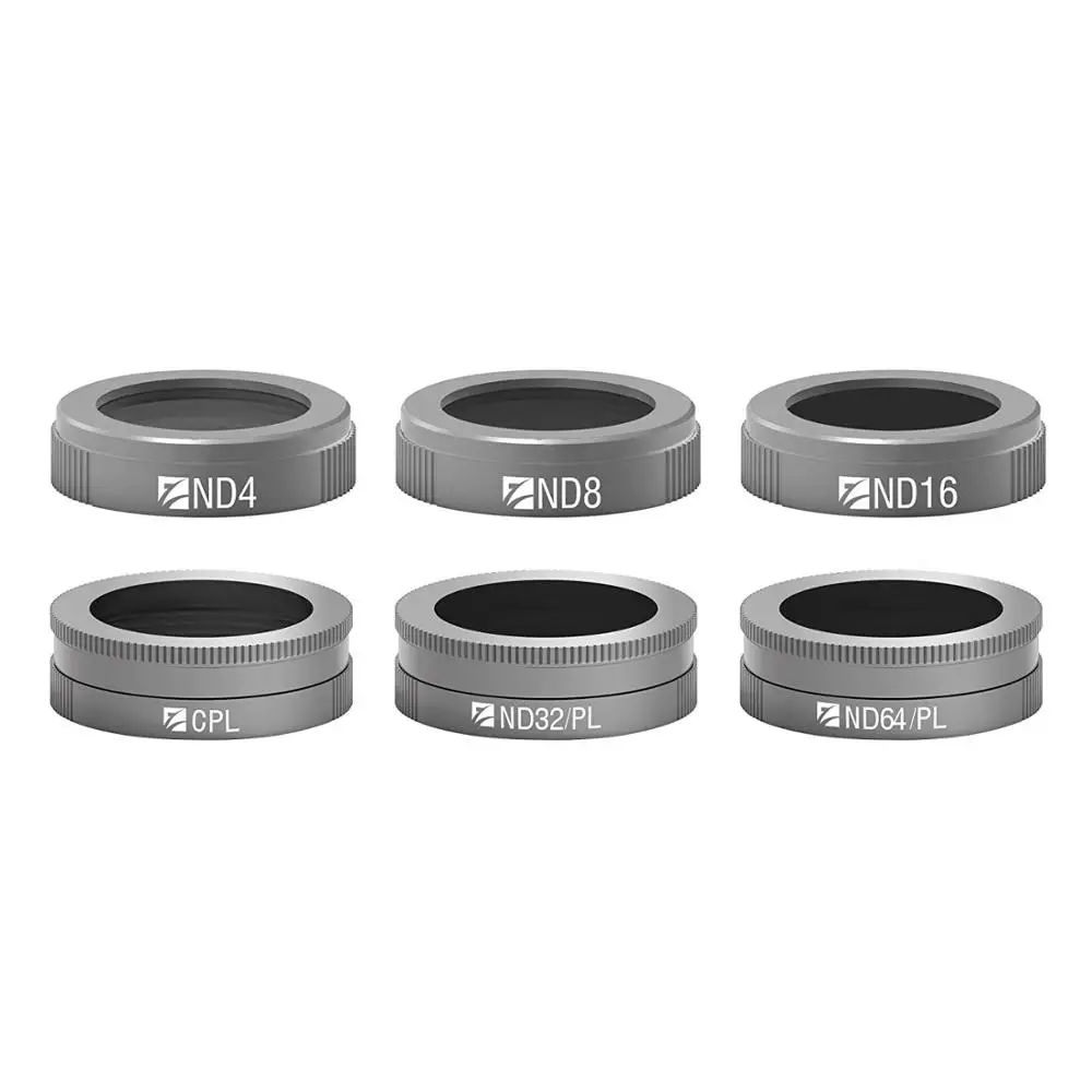 Freewell Budget Kit 6Pack ND4, ND8, ND16, CPL, ND32/PL, ND64/PL E-Series Filters Compatible with Autel Evo
Freewell Budget Kit 6Pack ND4, ND8, ND16, CPL, ND32/PL, ND64/PL E-Series Filters Compatible with Autel Evo