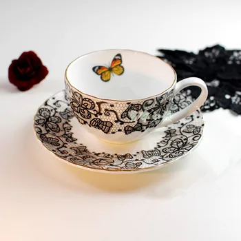 2018 Classic Butterfly Cups Lace Ceramic Coffee Mugs with Saucer Milk Mug with Tray Tea Cup Thermos water Bottle Best Gift
2018 Classic Butterfly Cups Lace Ceramic Coffee Mugs with Saucer Milk Mug with Tray Tea Cup Thermos water Bottle Best Gift