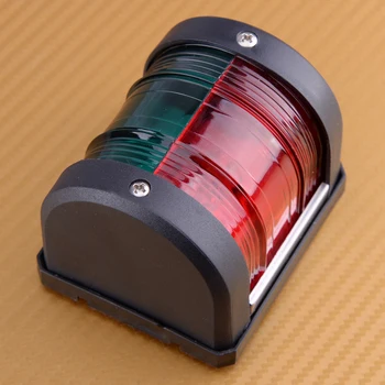 beler Marine Tungsten 12V 100mA Bi-Color Red Green ABS Plastic Housing Navigation Side Light Bow Light Boat Yacht Waterproof
beler Marine Tungsten 12V 100mA Bi-Color Red Green ABS Plastic Housing Navigation Side Light Bow Light Boat Yacht Waterproof