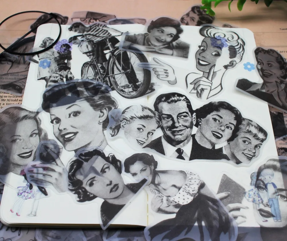 Vintage Stickers Movie Star Handmade Cardstock Die Cut Stickers for Scrapbooking Happy Planner/Card Making/Journaling Project
Vintage Stickers Movie Star Handmade Cardstock Die Cut Stickers for Scrapbooking Happy Planner/Card Making/Journaling Project