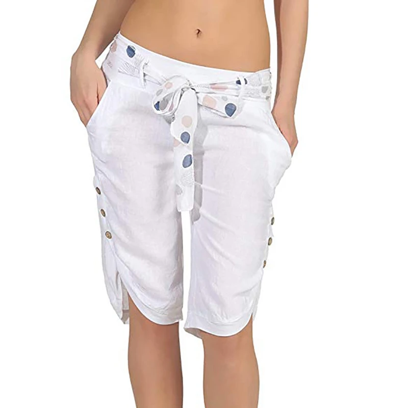NIBESSER 2019 Women Summer Solid Women Pants Loose Knee Length Trousers Female Soft Elastic Waist Capris Women Lace-up Pants
NIBESSER 2019 Women Summer Solid Women Pants Loose Knee Length Trousers Female Soft Elastic Waist Capris Women Lace-up Pants