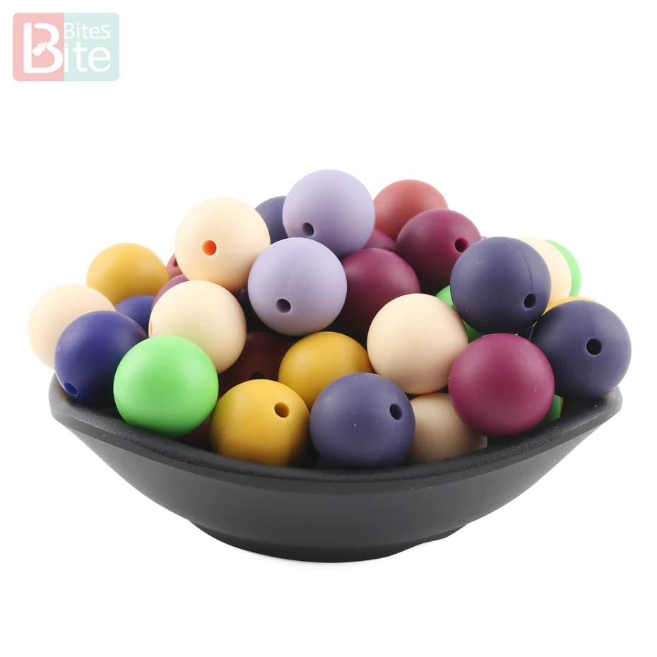 Bite Bites New Color 20pc 15mm Silicone Beads DIY Baby Teething Necklace Made BPA Free Soft Beads Baby Teether New Color
Bite Bites New Color 20pc 15mm Silicone Beads DIY Baby Teething Necklace Made BPA Free Soft Beads Baby Teether New Color