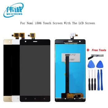 WEICHENG For Nomi i506 LCD Display+Touch Screen 100% Tested LCD+Digitizer Assembly Glass Panel Spare Parts IN STOCK+Free Tools
WEICHENG For Nomi i506 LCD Display+Touch Screen 100% Tested LCD+Digitizer Assembly Glass Panel Spare Parts IN STOCK+Free Tools
