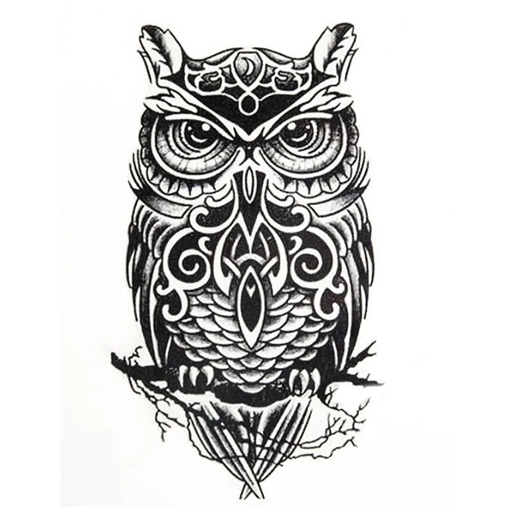 Large Black Owl Arm Fake Transfer Tattoo Stickers Temporary Tattoos Hot Sexy Wo Spray Waterproof Designs
Large Black Owl Arm Fake Transfer Tattoo Stickers Temporary Tattoos Hot Sexy Wo Spray Waterproof Designs