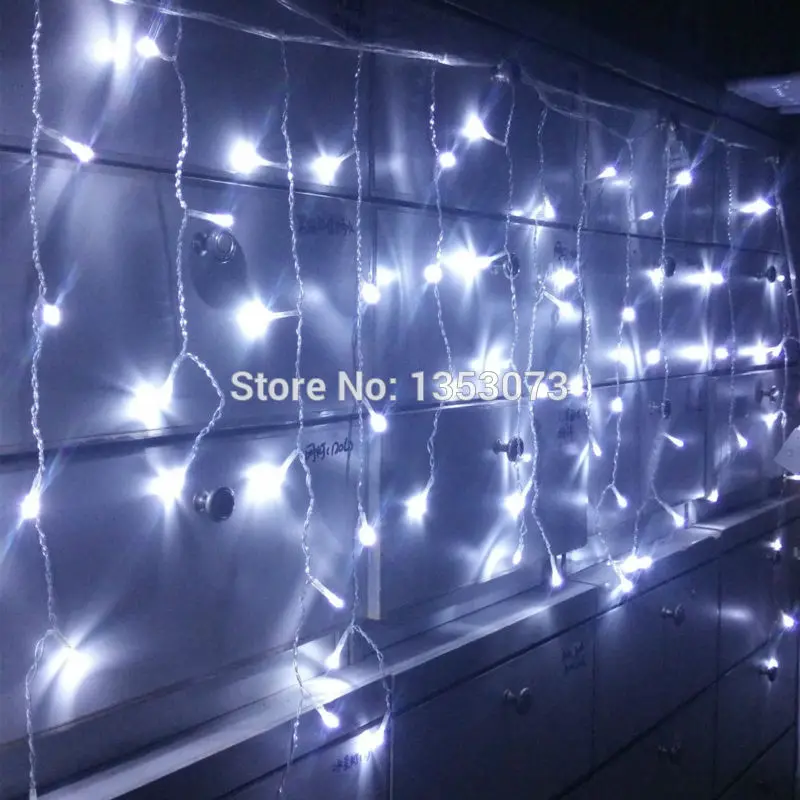 YIYANG 3.5*0.6M 96 LED Fairy String Curtains Light Window Icicle Lights Ideal Indoor Outdoor Home Garden Christmas Party Wedding
YIYANG 3.5*0.6M 96 LED Fairy String Curtains Light Window Icicle Lights Ideal Indoor Outdoor Home Garden Christmas Party Wedding