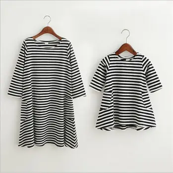 Family Clothes Dress For Girl Mother Daughter Dresses Women Kids Girls Striped Long Sleeve Maxi Dress
Family Clothes Dress For Girl Mother Daughter Dresses Women Kids Girls Striped Long Sleeve Maxi Dress