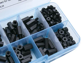 180Pcs/lot M3 Female Male Hex Nylon Standoff Spacer Column For PCB Motherboard Fixed Plastic Spacing Screws Set
180Pcs/lot M3 Female Male Hex Nylon Standoff Spacer Column For PCB Motherboard Fixed Plastic Spacing Screws Set