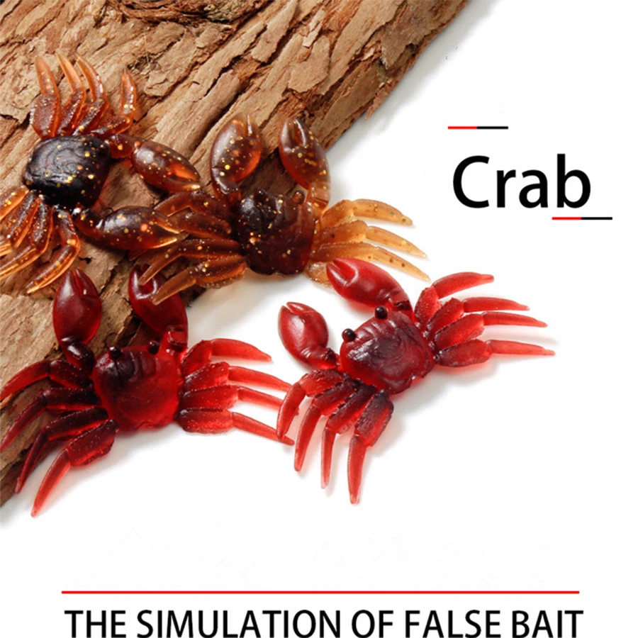 Stone Forest Fishing Lure Soft Rubber Crab Simulation Soft Baits Blanks Mollusc 7.8g 8cm Red Brown Bionic Carp Peche Fishing
Stone Forest Fishing Lure Soft Rubber Crab Simulation Soft Baits Blanks Mollusc 7.8g 8cm Red Brown Bionic Carp Peche Fishing