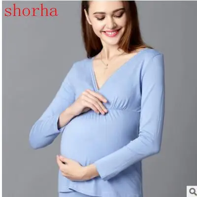 New long Sleeve Maternity Nursing Pajama for Pregnant Women Pajamas Breastfeeding Nightgowns for Nursing Mother Pajama
New long Sleeve Maternity Nursing Pajama for Pregnant Women Pajamas Breastfeeding Nightgowns for Nursing Mother Pajama