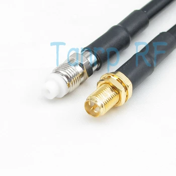 Free Shipping! 20INCH Pigtail coaxial jumper cable RG58 extension cable 50CM FME female jack to RP SMA female jack RF connector
Free Shipping! 20INCH Pigtail coaxial jumper cable RG58 extension cable 50CM FME female jack to RP SMA female jack RF connector