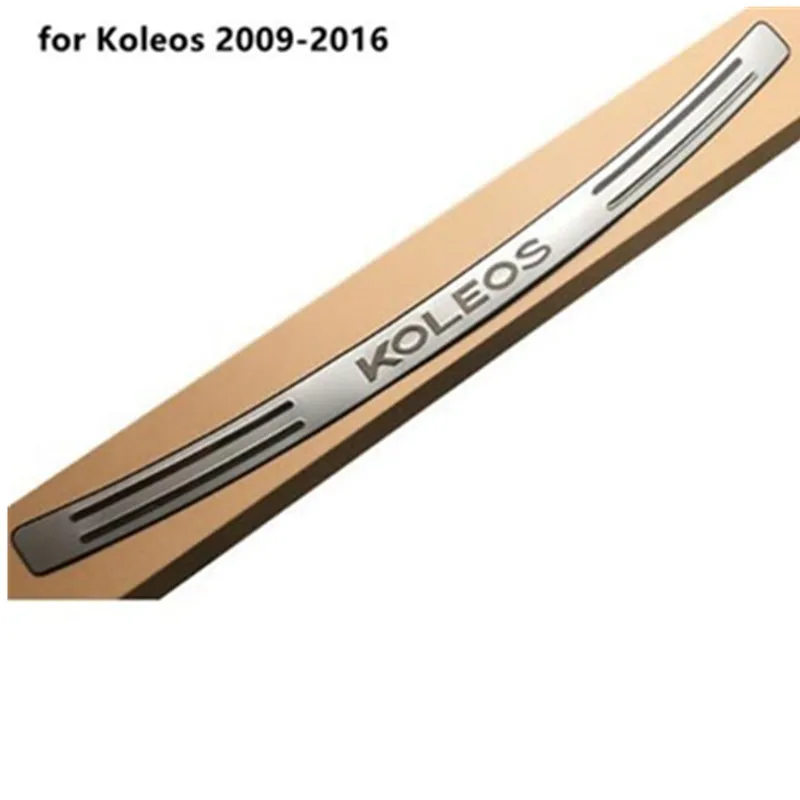 Stainless Steel car Rear Bumper Protector Sill Trunk Tread Plate Trim for Renault Koleos 2009-2016 Car styling
Stainless Steel car Rear Bumper Protector Sill Trunk Tread Plate Trim for Renault Koleos 2009-2016 Car styling