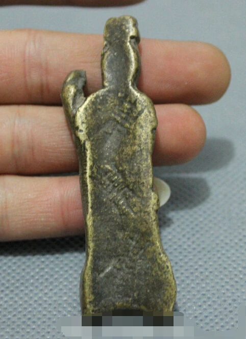 S0539 Old Chinese 100% Bronze Collect Kwan-yin GuanYin Bodhisattva Goddess Statue
S0539 Old Chinese 100% Bronze Collect Kwan-yin GuanYin Bodhisattva Goddess Statue
