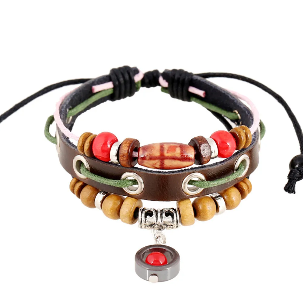 Handmade women fashion accessory brand design pearl charm leather bracelet wholesale | Украшения и аксессуары