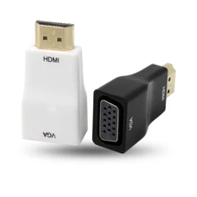 HDMI vers VGA convertisseur HDMI2VGA câble adaptateur boîte pour PC ordinateur portable ordinateur de bureau tablette à 1080P HDTV moniteur(China)
