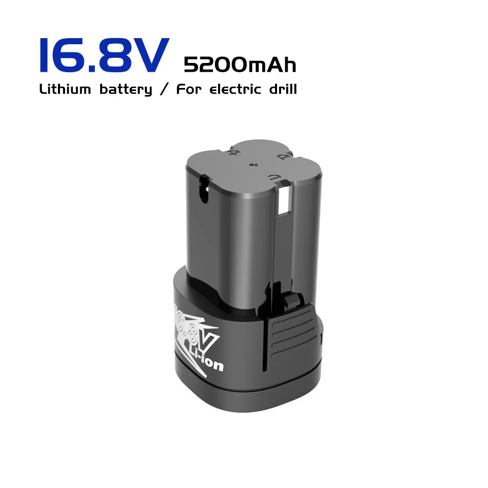 16.8V 5200mAh Lithium Battery For Cordless Drill Rechargeable Battery Power Tool Accessories Electric Drill Power Tool Battery
16.8V 5200mAh Lithium Battery For Cordless Drill Rechargeable Battery Power Tool Accessories Electric Drill Power Tool Battery
