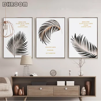 Canvas Painting Retro Gold Foil Leaves Minimalist Nordic Scandinavian Wall Art Picture Poster Print Living Room Home Decor
Canvas Painting Retro Gold Foil Leaves Minimalist Nordic Scandinavian Wall Art Picture Poster Print Living Room Home Decor
