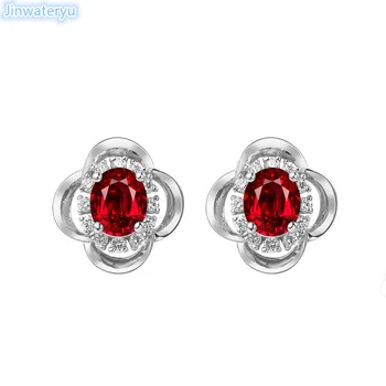 Earrings for women Jinwateryu latest 952 sterling silver fashion clover earrings
Earrings for women Jinwateryu latest 952 sterling silver fashion clover earrings