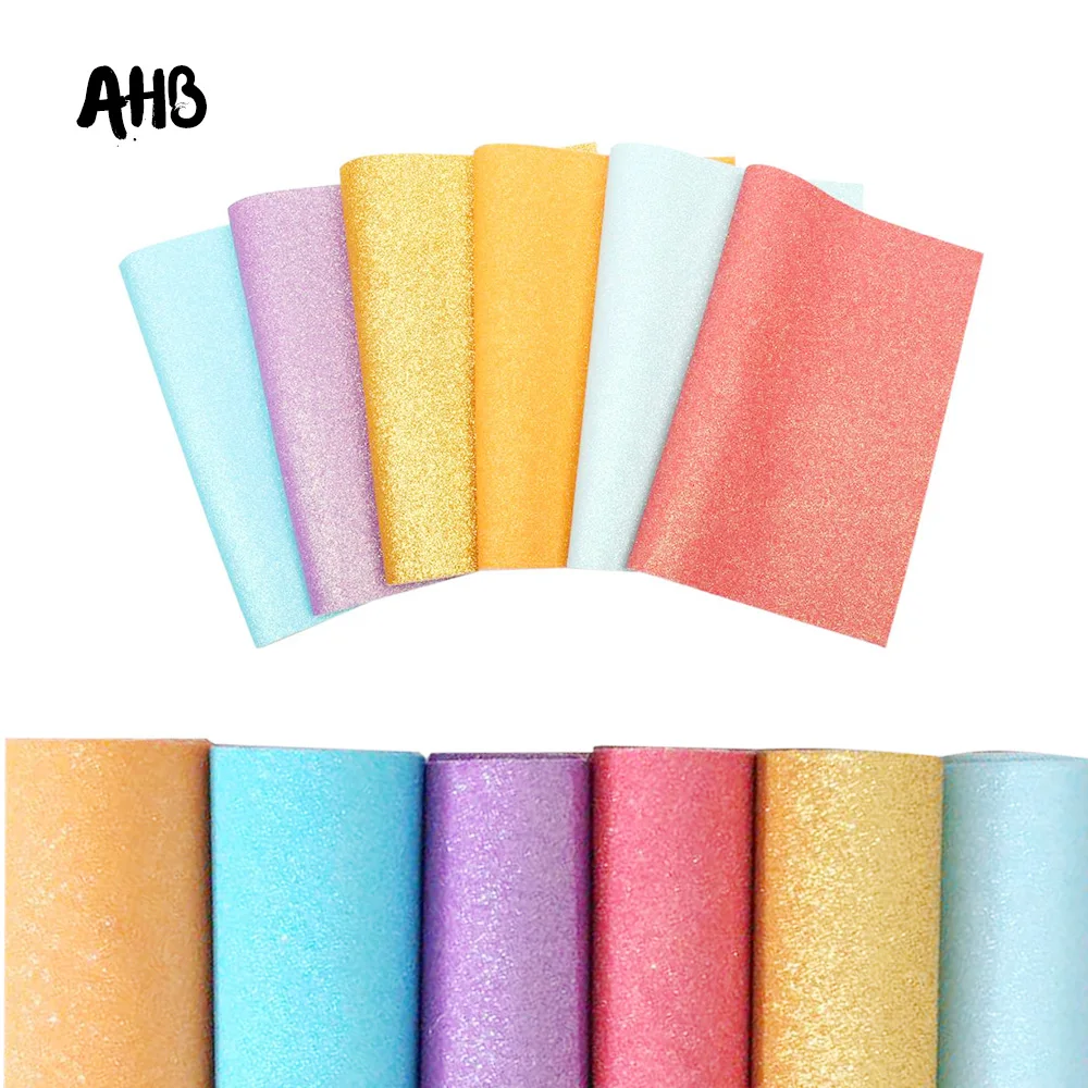 AHB Shiny Faux Leather Sheet Glitter Fabric for Bows Candy Artificial Leather DIY Hairbow Handmade Wallpaper Phone Case Material
AHB Shiny Faux Leather Sheet Glitter Fabric for Bows Candy Artificial Leather DIY Hairbow Handmade Wallpaper Phone Case Material