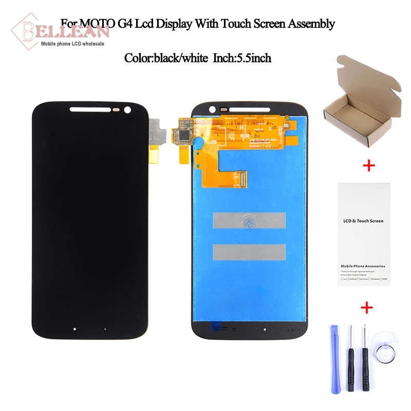 5.5'' HH For Moto G4 LCD Display With Touch Screen Assembly HH For Moto XT1622 Lcd XT1625 Display Screenn Free Shipping+Tools
5.5'' HH For Moto G4 LCD Display With Touch Screen Assembly HH For Moto XT1622 Lcd XT1625 Display Screenn Free Shipping+Tools