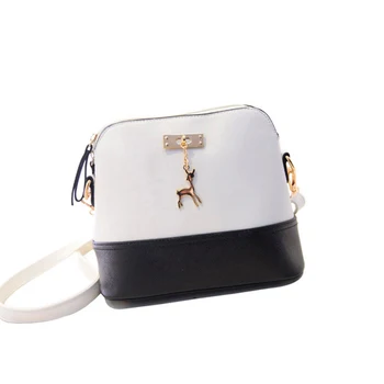New Arrival Woman Handbag Fashion Single-Shoulder Bag Leisure PU Leather Shell package Korean Style Crossbag with Fawn for Girls
New Arrival Woman Handbag Fashion Single-Shoulder Bag Leisure PU Leather Shell package Korean Style Crossbag with Fawn for Girls