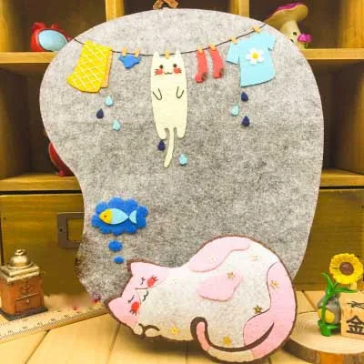 New DIY Kit With Cloth Needle Thread Cotton Free Cutting Sewing Kit For Making Mouse Pads Non-woven Fabric Handmade Fabric
New DIY Kit With Cloth Needle Thread Cotton Free Cutting Sewing Kit For Making Mouse Pads Non-woven Fabric Handmade Fabric