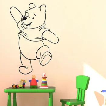 Winnie The Pooh Wall Stickers For Kids Rooms Art Wall Decal Home Sticker Children Room Decals Bear Cartoon Pure Color B568
Winnie The Pooh Wall Stickers For Kids Rooms Art Wall Decal Home Sticker Children Room Decals Bear Cartoon Pure Color B568